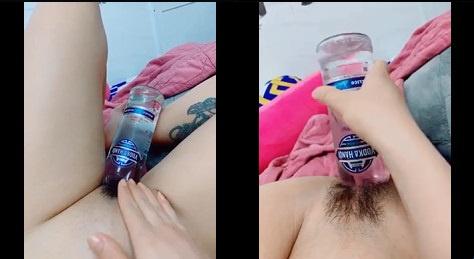 At the beginning of the week, I gave the butterfly vodka